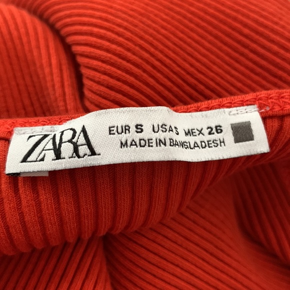 Zara Spaghetti Strap Cross Back Midi Dress Size Small - Picture 14 of 15